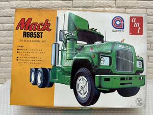  three 472*[ not yet constructed ]amt Mack R685ST 1/25 plastic model that time thing rare goods *