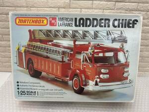  three 496*[ not yet constructed ]amt AMERICAN LAFRANCE LADDER CHIEF plastic model that time thing rare goods 1/25*