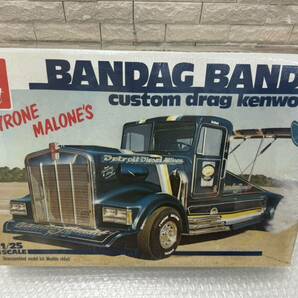 三497☆【未開封】amt BANDAG BANDIT custom drag kenworth 1/25 プラモデル TYRONE MALONE'S シュリンク汚れ破れ有☆の画像1