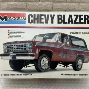 三502☆【現状品】MONOGRAM モノグラム プラモデル CHEVY BLAZER 1/24 当時物 希少品☆の画像1