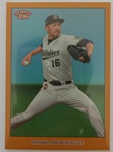 平野佳寿【オリックス】50枚限定 2023 Topps 206 NPB210 オリックス バファローズ Topps 投手 NPB カード_画像1