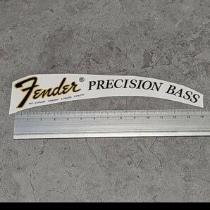 Fender PRECISION BASS 水転写デカール CBSロゴの画像2