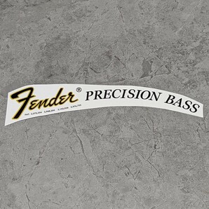Fender PRECISION BASS 水転写デカール CBSロゴの画像1
