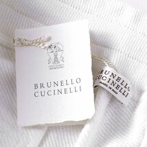 ◆【BRUNELLO CUCINELLI(ブルネロクチネリ)/春夏/コットンリネン裾リブスウェットパンツ】[brc2450021-M]_画像10