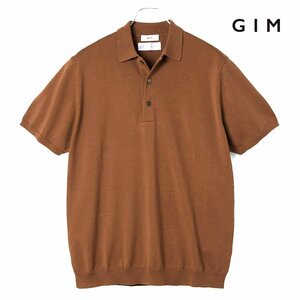 ◆【GIM(ジム)/春夏/アメリカンシーアイランドコットン18G半袖ニットポロシャツ】[gim2380074-L]