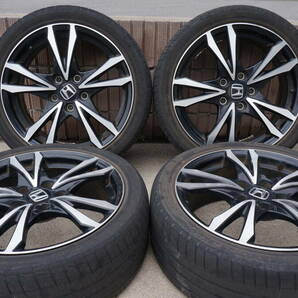 ★ホンダ純正CR-Z ZF2 マスターレーベル 205/45R17 4本set リム幅6.5J オフセット+45mm PCD 114.3mm 5H MICHELIN Pilot Sport 3 の画像1