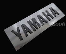 ヤマハ 純正 エンブレム 【YAMAHA】ブラック /軟質樹脂3D 120mm 2枚Set YZF-R1M.MT-09.YZF-R7.NIKEN GT.XSR900.TRACER9 GT.Tenere700_画像3