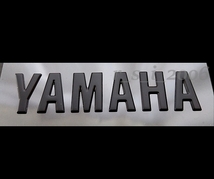 ヤマハ 純正 エンブレム 【YAMAHA】ブラック /軟質樹脂3D 120mm 2枚Set YZF-R1M.MT-09.YZF-R7.NIKEN GT.XSR900.TRACER9 GT.Tenere700_画像2