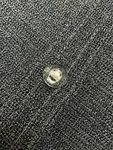 綺麗　Leilian レリアン ラインストーン デザイン 通気性◎ 半袖 シャツ ジャケット グレー サイズ15 大きいサイズ_画像7