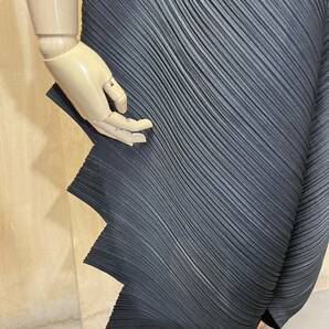 美品 プリーツプリーズ PLEATS PLEASE ISSEY MIYAKE 変形 ノースリーブ ロング丈 ワンピース 黒 サイズ5の画像5