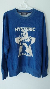 ヒステリックグラマー　HYSTERIC GLAMOUR　トレーナー　スウェット　サイズＳ　送料無料