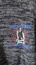 ヒステリックグラマー　HYSTERIC GLAMOUR　パーカー　ニットパーカー　黒 グレー　サイズＳ　送料無料_画像4