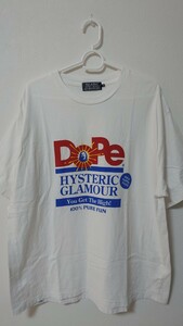 ヒステリックグラマー　HYSTERIC GLAMOUR　Tシャツ　白 ホワイト　サイズ XL　送料無料