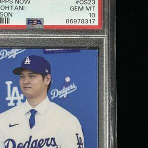 PSA 10 2023 TOPPS NOW OFFSEASON OS23 SHOHEI OHTANI 大谷翔平 ドジャース ユニフォーム 2枚セットの画像4