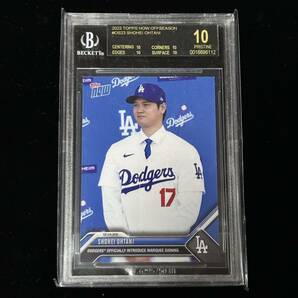 BGS 10 ブラックラベル Topps Now Shohei Ohtani OS-23 大谷翔平 ドジャース ユニフォーム 鑑定品 カードの画像1