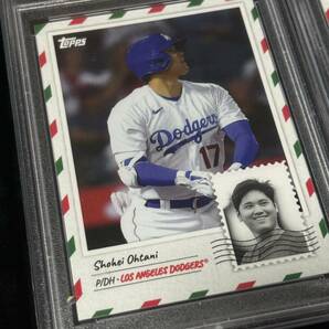 PSA 10 TOPPS HOLIDAY COUNTDOWN 1 SHOHEI OHTANI 大谷翔平 鑑定品 2枚セット ドジャースの画像8