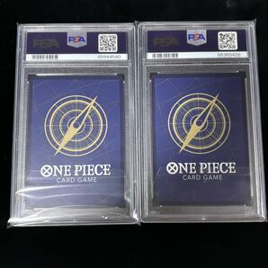 PSA 10 ＆ 9 ONE PIECE ワンピース カードゲーム P モンキー・D・ルフィ ＆ 光月トキ 少年ジャンプ 頂上決戦 鑑定品 3枚セットの画像5