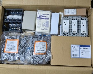 ★電気屋さん必見★電材配線器具etc 詰め合わせセット⑤★ダウンライトセット★お得な材料セット★