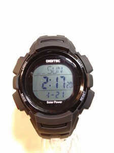 DIGITEC　中古デジタルメンズ腕時計稼働品