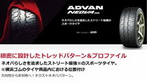 業販品 15インチ 205/50R15 86V YOKOHAMA ADVAN NEOVA AD09 ヨコハマ アドバン ネオバ 夏タイヤのみ 1本_画像2