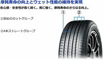 業販品 17インチ 225/60R17 99H YOKOHAMA BluEarth-RV RV03 ヨコハマ ブルーアース 夏タイヤのみ 4本_画像6