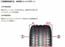 業販品 18インチ 225/45R18 95Y XL YOKOHAMA ADVAN Sport V107 ヨコハマ アドバン スポーツ 夏タイヤのみ 4本_画像3