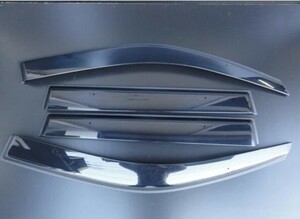  high quality! safety screw attaching! door visor side visor X-trail T30 NT30 PNT30 rider GT smoked visor 