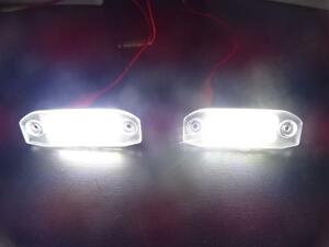  ultra white light! exchange type! Volvo canceller built-in LED number light license lamp XC60 XC90 S40