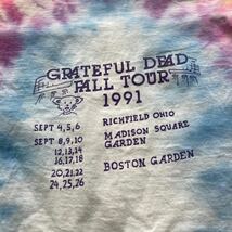 希少 80s 90s ビンテージ ヴィンテージ vintage Tシャツ グレートフルデッド GRATEFUL DEAD USA製 染み込み シングルステッチ Tシャツ bigE_画像6