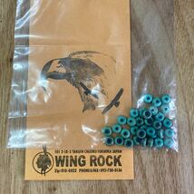 希少 初期 オールド ホワイトハーツ ターコイズ ビーズ 激レア ウイングロック ウィングロック WINGROCK WING ROCK ゴローズ goro's _画像1