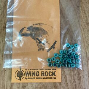 希少 初期 オールド ホワイトハーツ ターコイズ ビーズ 激レア ウイングロック ウィングロック WINGROCK WING ROCK ゴローズ goro's 