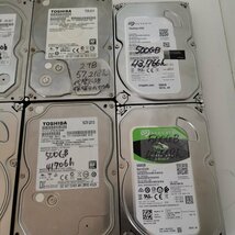 HDD 8台セット 3TB / 2TB / 500GB 使用時間長い 代替処理保留中セクタ等 ハードディスク SATA 3.5インチ ジャンク扱い_画像3