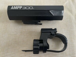 CATEYE キャットアイ AMPP300 LEDフロントライト HL-EL083RC ブラック USB充電式