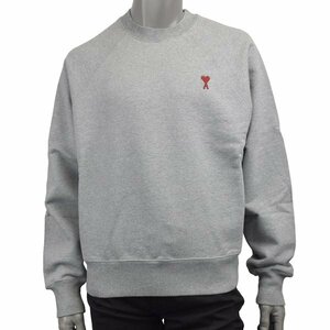 新品【Lサイズ】AMI Alexandre Mattiussi アミ アレクサンドロ マテュッシ RED AMI DE COEUR SWEATSHIRT/トレーナー スウェット/BFUSW005.7