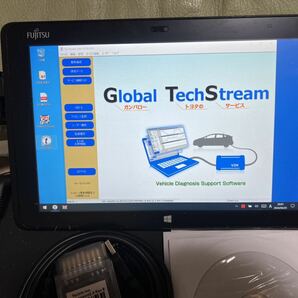 日産コンサルト3Plus トヨタGTS どちらもインストール済み 故障診断タブレット 富士通10.1TFT OBD2 三菱スバル CPU書き換えCD付きの画像5