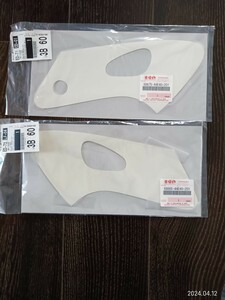 スズキＲＭＸ２５０Ｓ　SJ14A用　シュラウドデカ−ル（黄色）　左右セット　新品　未開封