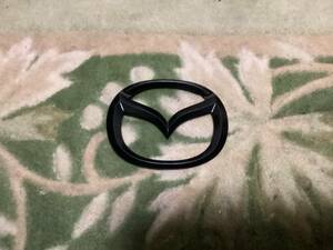 * unused Mazda ND Roadster gloss black emblem front glossy black original *