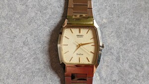 中古　SEIKO　セイコー　ドルチェ　Dolce　メンズ　腕時計　6030-5480　ゴールド系　クォーツ　稼働品　USED 