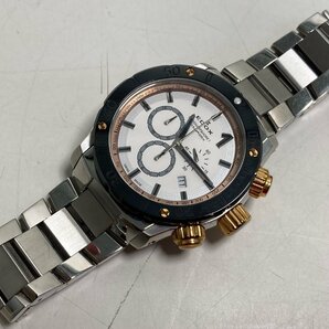 【★35-2734】■中古■EDOX エドックス クロノオフショア1 クォーツ 10221 357RM（2606）の画像6