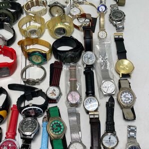 【★13-6879】■ジャンク■時計 大量まとめ 約112点 SEIKO CASIO CITIZEN RADO Dunhill Vivienne Westwood DIESEL Swatchなど （4574）の画像7