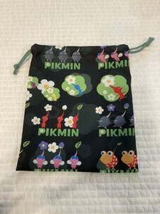 No.227pikmin pouch lunch sack hand made 