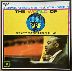 3枚組 LP BOX COUNT BASIE カウント・ベイシー / THE WORLD OF COUNT BASIE THE MOST POWERFUL FORCE IN JAZZ ROULETTE