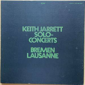 3枚組 LP BOX KEITH JARRETT SOLO-CONCERTS BREMEN LAUSANNE ECM 50MJ-3445/7