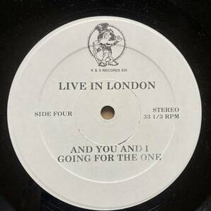 2LP YES イエス / LIVE IN LONDON K&S RECORDS 035の画像4