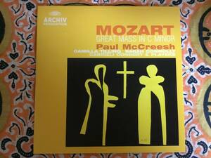 ポール・マックリーシュでモーツァルトのミサ曲ハ短調k427、他(紙ジャケ)