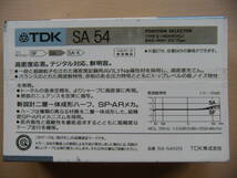 TDK（SA54）2パック一セット_画像3