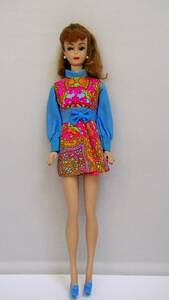 ヴィンテージ 1960 年代 ティツィアーノ ポニーテール バービー人形 タグ付き #1792 ムード マッチャーズ アウトフィット