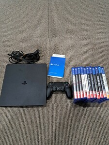 SONY PlayStation4　CUH-2000A　ソフトセット　バイオハザード　The Last of Us　メトロ　エイリアン　メタルギア　計11本