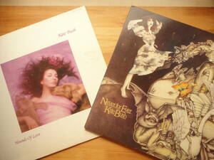 ●LP ケイト・ブッシュ 愛のかたち KATE BUSH / HOUNDS OF LOVE 国内盤 ＋ ケイト・ブッシュ 魔物語 KATE BUSH / NEVER FOR EVER 国内盤 ●