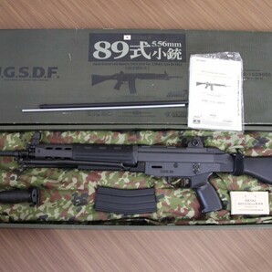 071 k1951 ジャンク 東京マルイ 電動ガン 89式5.56mm小銃 固定銃床式 陸上自衛隊の画像1